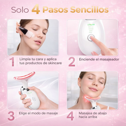Masajeador Facial Reafirmante 5 en 1
